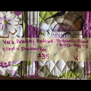 Retired Vera Bradley Portobello Road